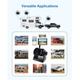thumbnail image 4 of 1080P Magnetic Wireless Backup Camera, WiFi Hitch Camera with Long-Lasting Battery,Night Vision,IP69K, Easy Installation for RVs, Trucks, Trailers, C, 4 of 9