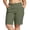Green#13, variant on UVEASISHA Plus Size Summer Shorts for Women with Pockets High Waisted Stretch Bermuda Shorts Casual Daily Wear Khaki 3XL
