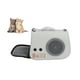 thumbnail image 1 of Cubierta De Malla Transpirable De Gran Capacidad, Portador De Cápsula Espacial Para Gatos, Bolsa De Cuero PU Para Mascotas, Para Viaje, Compras, Embarque, 1 of 7