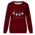 thumbnail image 4 of Patlollav Christmas Tops for Ladies Deals,Womens Tops Clearance Sweater Loose Polyester Sweatshirts Gift, 4 of 6