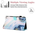 thumbnail image 5 of Allytech Fire HD 8 Case 2020, Fire HD 8 Plus Case, Slim Shell Smart Cover Auto Sleep Wake Flip Kickstand Shockproof TPU Back Cover Case for Amazon Kindle Fire HD 8 10th Generation, Marble, 5 of 7