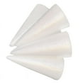 thumbnail image 1 of 5 Pieces Unfinished Blank DIY Christmas Tree Cone Shape Foam for Modeling Craft DIY 150mm, 1 of 6
