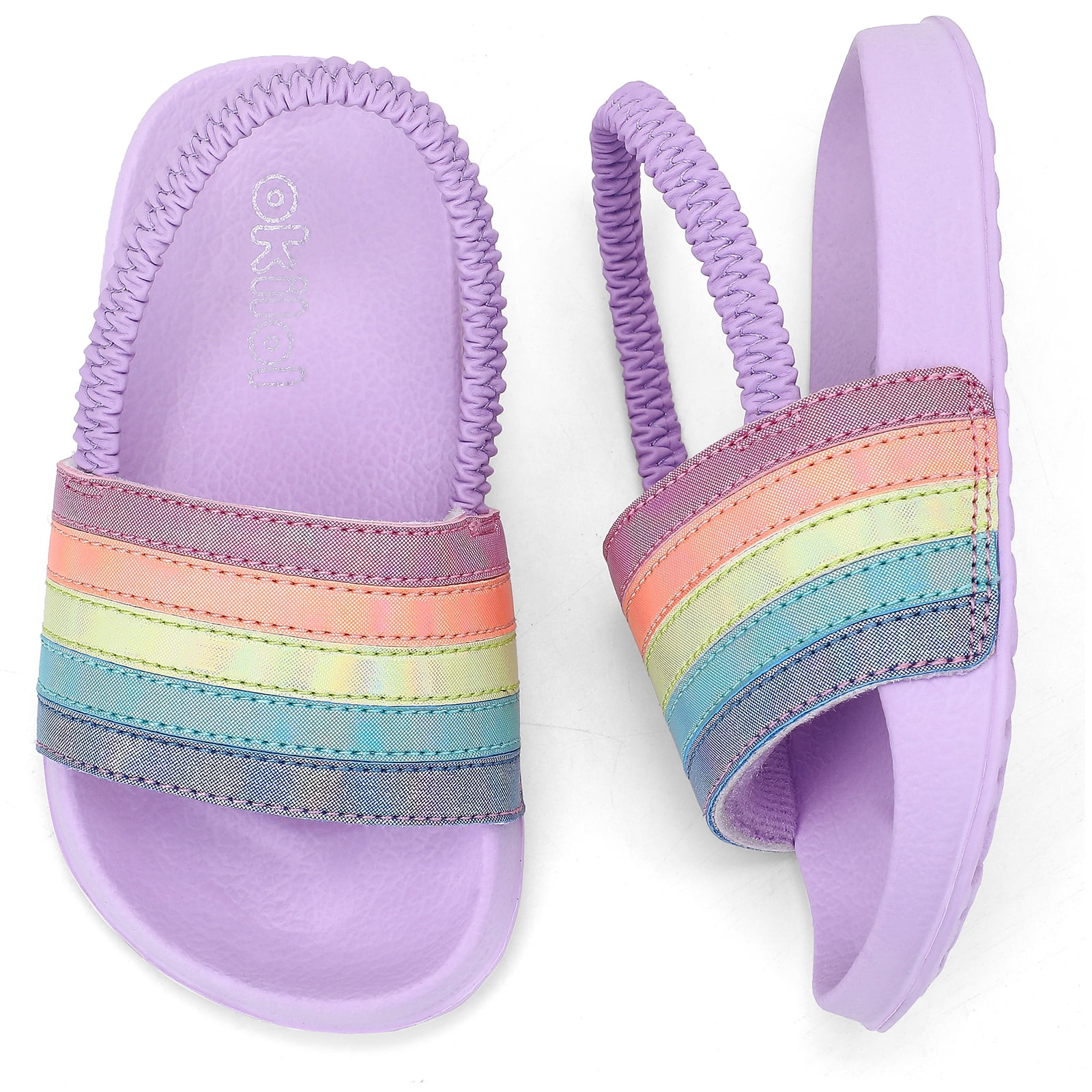 girls purple slides
