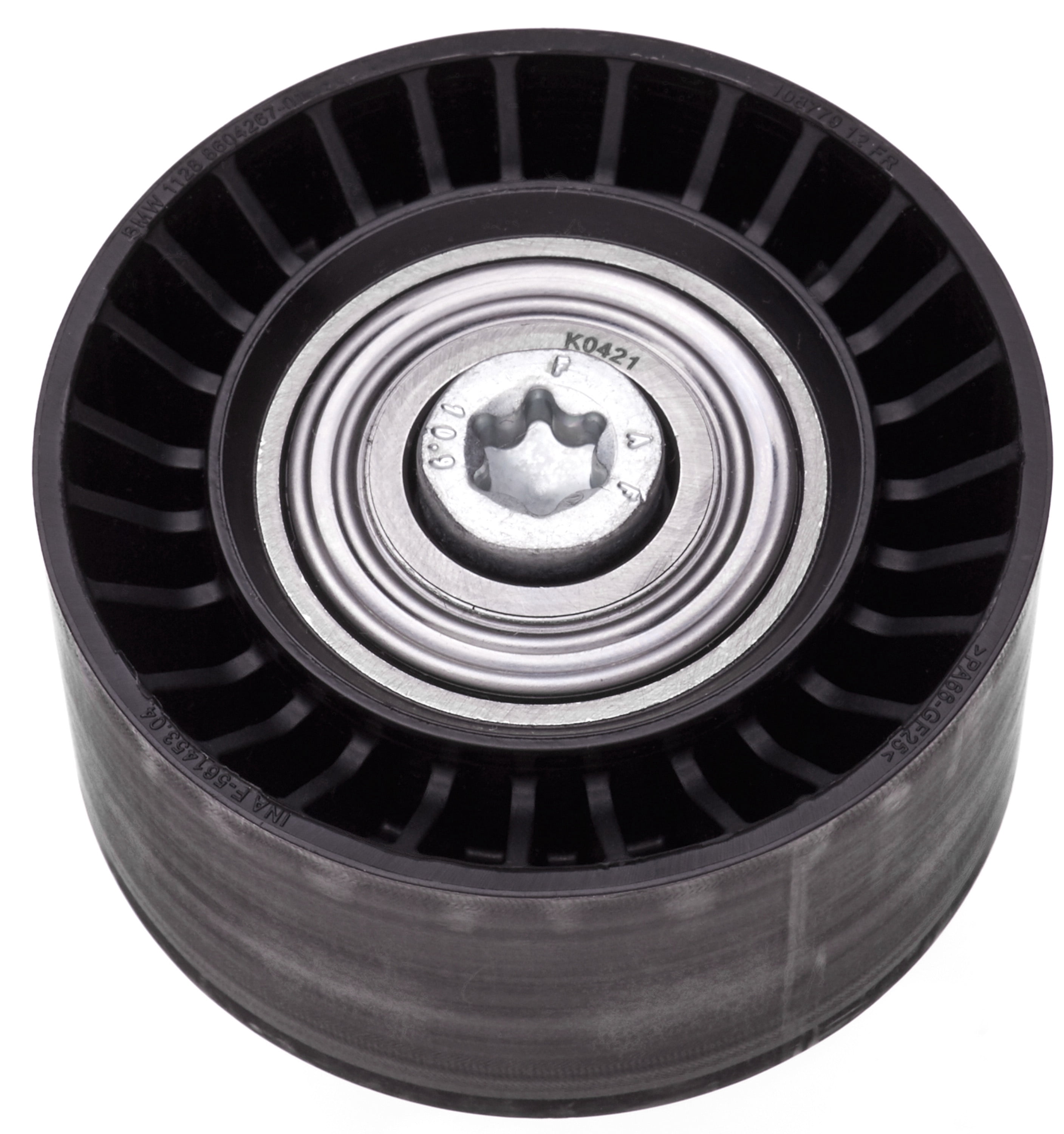 Gates 36728 Accessory Drive Belt Idler Pulley Fits select: 2011-2018 BMW X5, 2011-2017 BMW 535