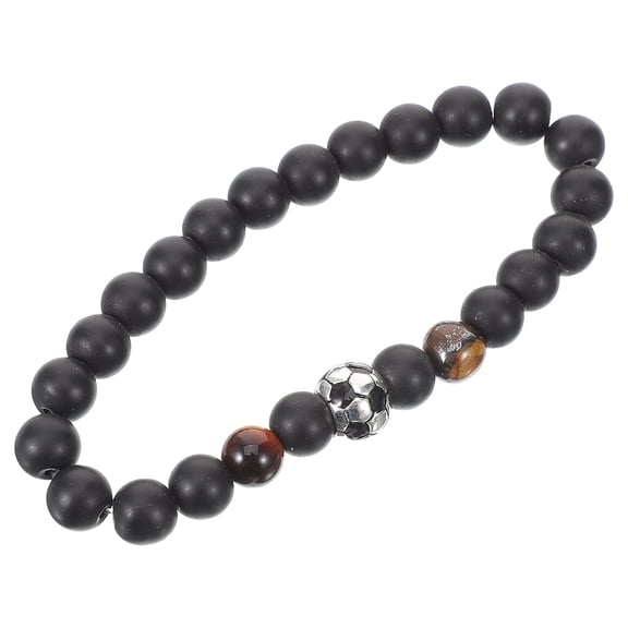 Homoyoyo Men's Natural Stone Bracelet, Stylish and Beaded Wristband, Perfect Gift for Men, Suitable for Everyday Wear and Special Occasions