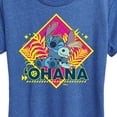 thumbnail image 3 of Disney - Lilo & Stitch - Ohana - Women's Short Sleeve Graphic T-Shirt, 3 of 5
