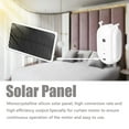 thumbnail image 3 of Amdohai Solar Charging Board Solar Battery Charger Monocrystalline Silicon Solar Panel 5V for Curtain Motor/Mobile Phone/Power Bank/Monitor, 3 of 7