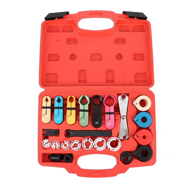 Loewten Air Conditioning Fuel Transmission Line Quick Disconnect Automotive A/C Tool Kit,A/C Fuel Transmission Line Disconnect,A/C Fuel Line Removal Tool