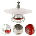 thumbnail image 4 of Beaupretty White Metal Reptile Pet Heating Lamp Safe Livestock Cage Warming Tool 1Pc, 4 of 8