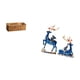 thumbnail image 5 of Elegante Caja De Pañuelos De Reno Con Soporte Para Control Remoto, Estatua Decorativa De Resina De Alce Para Dormitorio, Cocina Y Sala De Estar., 5 of 8