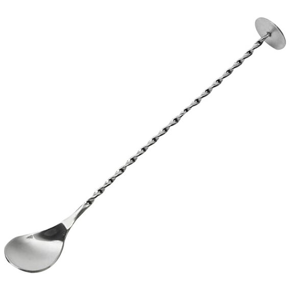 FRCOLOR Stainless Steel Stirrer Cocktail Wine Stirring Rod Bar Stirrer Spoon Stir Sticks Stirring Spoon