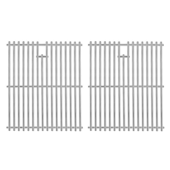 BBQSAVIOR SG57 BBQ Grates for Broil King Signet 20, 70, 90, 320 (2007 and Newer), Broil Mate, Huntington Replacement Parts 18652 Stainless Steel Cooking Grates