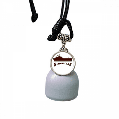 Artillery Bombs Ships Command Fighting Wind Chimes Bell Car Pendant