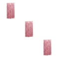 thumbnail image 2 of Decodeary Safe Foil Fringe Curtain Multiple Colors And Finger Tassels For Memorable Rose Gold 3*1m 3Set, 2 of 6