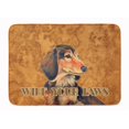 thumbnail image 1 of Carolines Treasures LH9460RUG Longhair Chocolate Dachshund Machine Washable Memory Foam Mat, 1 of 2