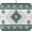 Bronze, variant on Dish Drying Mat for Kitchen Counter,Turquoise Aztec Bohemian Geometric Absorbent Microfiber Drainer Rack Pad Vintage Ethnic Tribal Quick Dry Mat for Sinks Dishes Utensils 16x18in,1 Pack