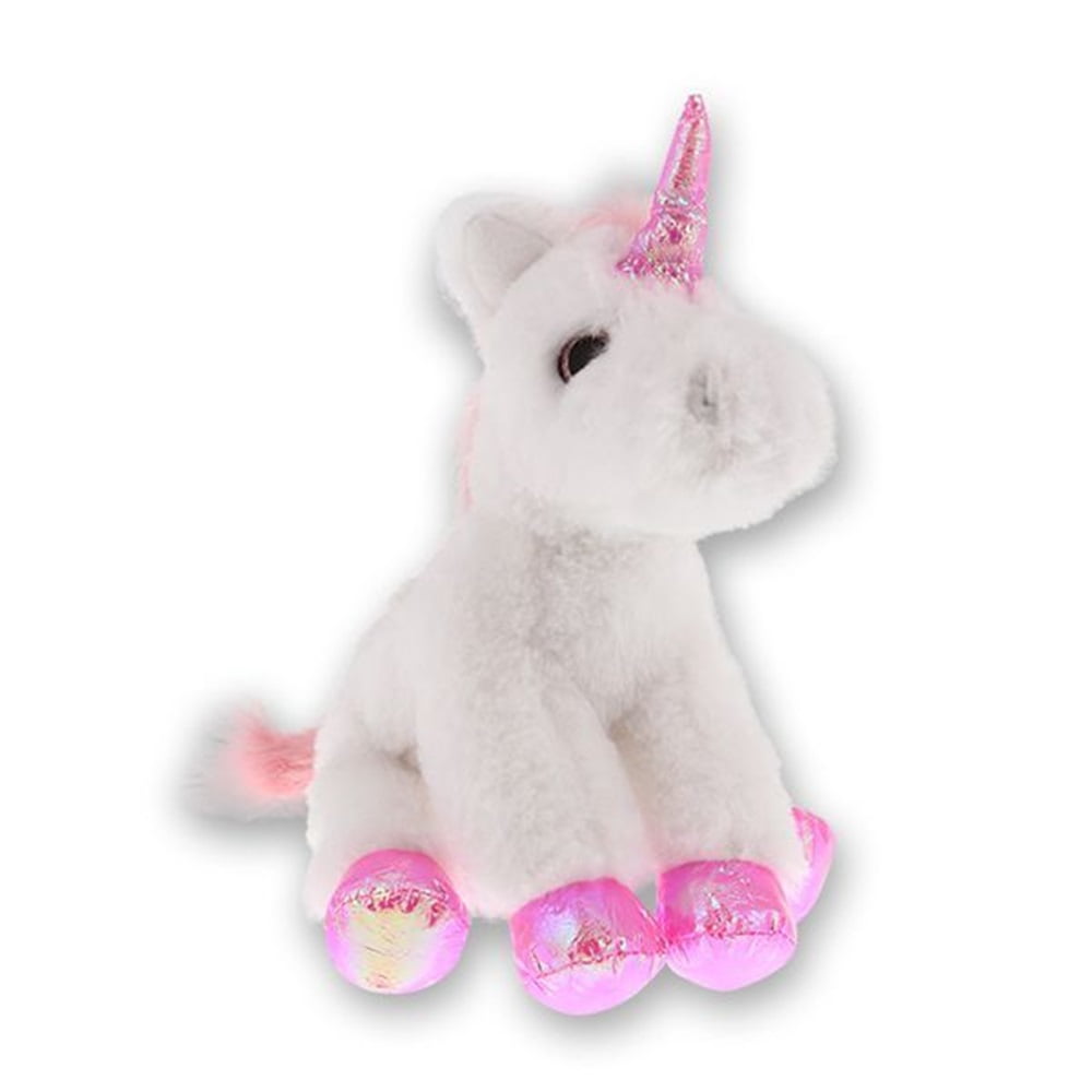 white unicorn teddy