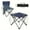 Blue Table + 2 Maple Leaf Large Chairs, variant on [Portable Camping Table Set] 2025 New Portable Folding Table and Chair Set | Waterproof Oxford Cloth, Camping, Barbecue, Fishing, Beach, Patio Gear - Foldable Outdoor Leisure