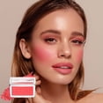 thumbnail image 4 of Pgyong Clearance! Six Color Relief Powder Blusher Natural Nude Makeup Matte Rouge Powder Blusher Border Facial Powder Blusher 4.6g, 4 of 9