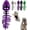 Purple-Kids-34in, variant on Dinosaur Skeleton Costume, Silly Dino Plush Skeleton, 3D Spinosaurus Skull Mask & Plush Spine, For Dress-Up Play
