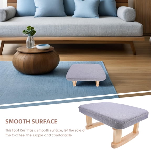 CTIRCHIU Padded Footrest Stool for Bedroom - Comfortable and Stylish Seat for Relaxation, Home Decor, and Extra Seating