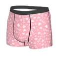 thumbnail image 2 of Wukai Love Print Men’s Underwear Breathable Boxer Briefs,&nbsp;Moisture Wicking & Breathable-Medium, 2 of 7