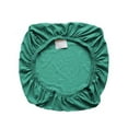 thumbnail image 2 of Destyer Chair Cushion Cover Seat Covers Backrest Protector Elastic Soild Color Adjustable Dirt-Resistant Hotel Kitchen Chairs Green 1Set, 2 of 6