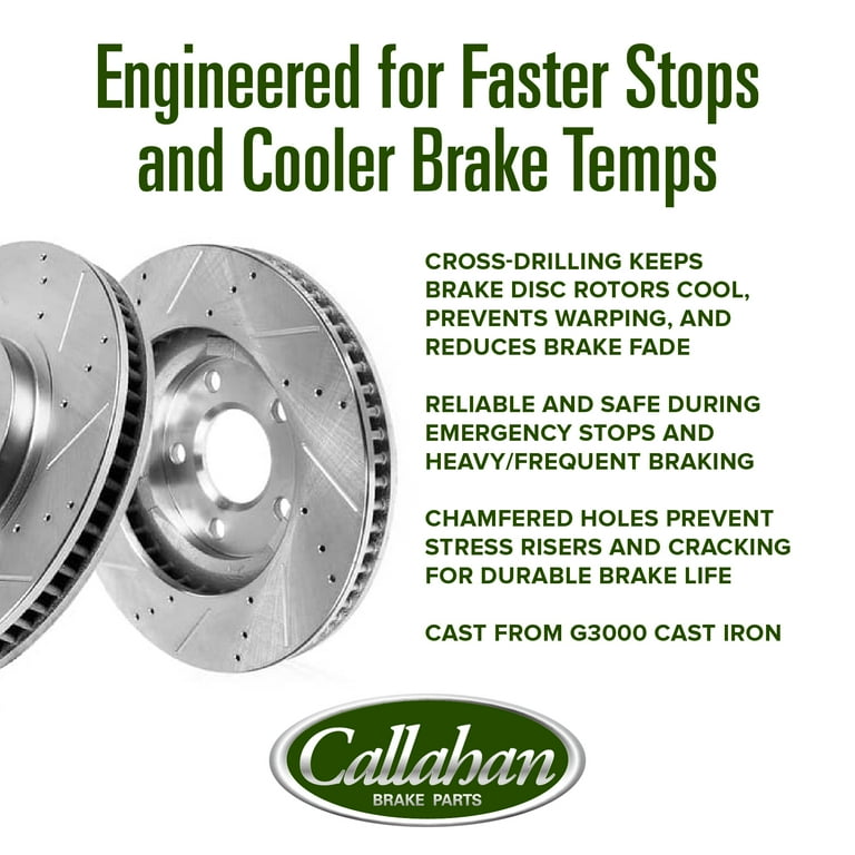 hsks89ページ Callahan Brake Parts Brake Kit for Nissan 300ZX 1989-1996