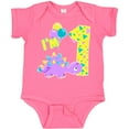 thumbnail image 3 of Inktastic Happy Dinosaur First Birthday-purple Boys or Girls Baby Bodysuit, 3 of 5