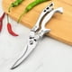 thumbnail image 3 of Inteprter Tijeras ergonómicas para huesos de pollo, removedor de escamas de pescado portátil, resorte incorporado, diente de sierra, cizalla para carne, Cocina y Comedor Inteprter HA067332-00B, 3 of 6