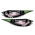 thumbnail image 1 of Anime Girl Reflective Stickers for Cars, Electric Vehicles & Bicycles - Waterproof & Sunproof, Personalized Design, Easy Install, 1 of 8
