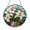 Acrylic 3.5 Inch, variant on White Lilies Floral Basket Stained Glass Style Suncatcher – Window Art1601