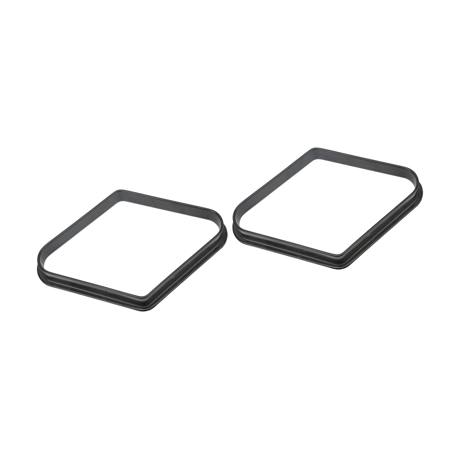 Pool Rack Rack 2Pcs Billiard Rack 9 Balls Plastic Shape Billiard Frame