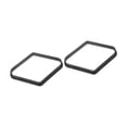 thumbnail image 4 of 2Pcs Billiard Ball Rack 9 Balls Plastic Diamond Shape Billiard Ball Frame for Billiard Pool Table, 4 of 14