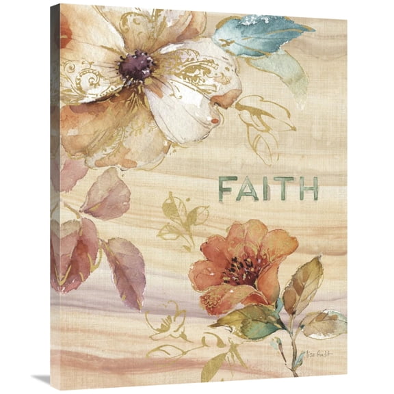 Global Gallery's 'Spiced Nature IV Marble' By Lisa Audit Stretched Canvas Wall Art