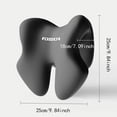 thumbnail image 3 of Generic Office Chair Memory Neck Support Backrest Pillow Multifunction Headrest Chair Lumbar Pillow for Bed Reading Sleeping Home, Black, 3 of 7