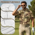 thumbnail image 5 of Aplkyhs Matching Golf Shirts for Couple Camouflage Hunting Duck Moisture Wicking His and Hers Golf Shirts Matching for Casual Wear Mens Athletic Shirts Lightweight Quick Dry, 5 of 6