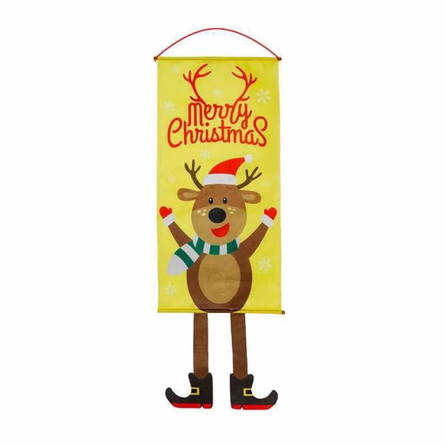 Adorno de Navidad Ounissouiy Banner Colgante para el hogar Tipo 3