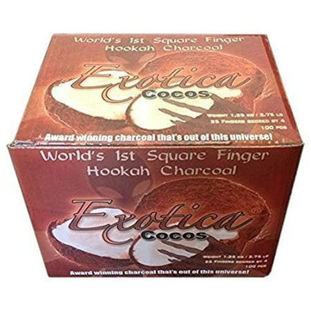 Exotica Brand Coconut Shisha Charcoal Coals