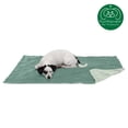 thumbnail image 4 of FurHaven Pet Products Waterproof Velvet Throw Blanket - Celadon Green, Medium, 4 of 12