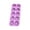 Purple, variant on 10 Cavity Rose Flower Silicone Molds, Non-Stick Food Grade Silicone Molds for Baking, Ice Cube Tray & Candy Molds for Chocolate, Jello, Soap, Cake Decorations Purple 2pcs