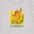 thumbnail image 4 of Inktastic Florence Italy Watercolor Art Boys or Girls Baby T-Shirt, 4 of 5