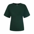 thumbnail image 3 of KUKOOSONG Women T Shirts Short Sleeve Loose Fit Basic Tees Summer Crew Neck Workout T-shirts, 3 of 6