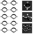 thumbnail image 2 of BTOER PPR Iron Pipe Clamp Thickened PVC Metal Water Supply Clamp Ring Fixed Hanger, 2 of 5
