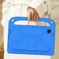 thumbnail image 4 of Dteck for Samsung Galaxy Tab A9 Case 2023 SM-X110/X115 Kids Case,Shockproof EVA Case Kids Friendly Handle Kickstand Lightweight Cover for Galaxy Tab A9 8.7 Inch,Blue, 4 of 5