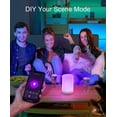 thumbnail image 5 of LB3W: Gosund Smart Lamp, WiFi Smart Desk Lamp works with Alexa & Google Assistant for Voice Control, Ideal for Bedside Lamp or Table Lamp, Multi-Color, Dimmable, Smart LED Lamp, 1 Pack, 5 of 7