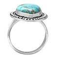 thumbnail image 6 of YoTreasure 12x16 MM Turquoise Ring .925 Sterling Silver, 6 of 8