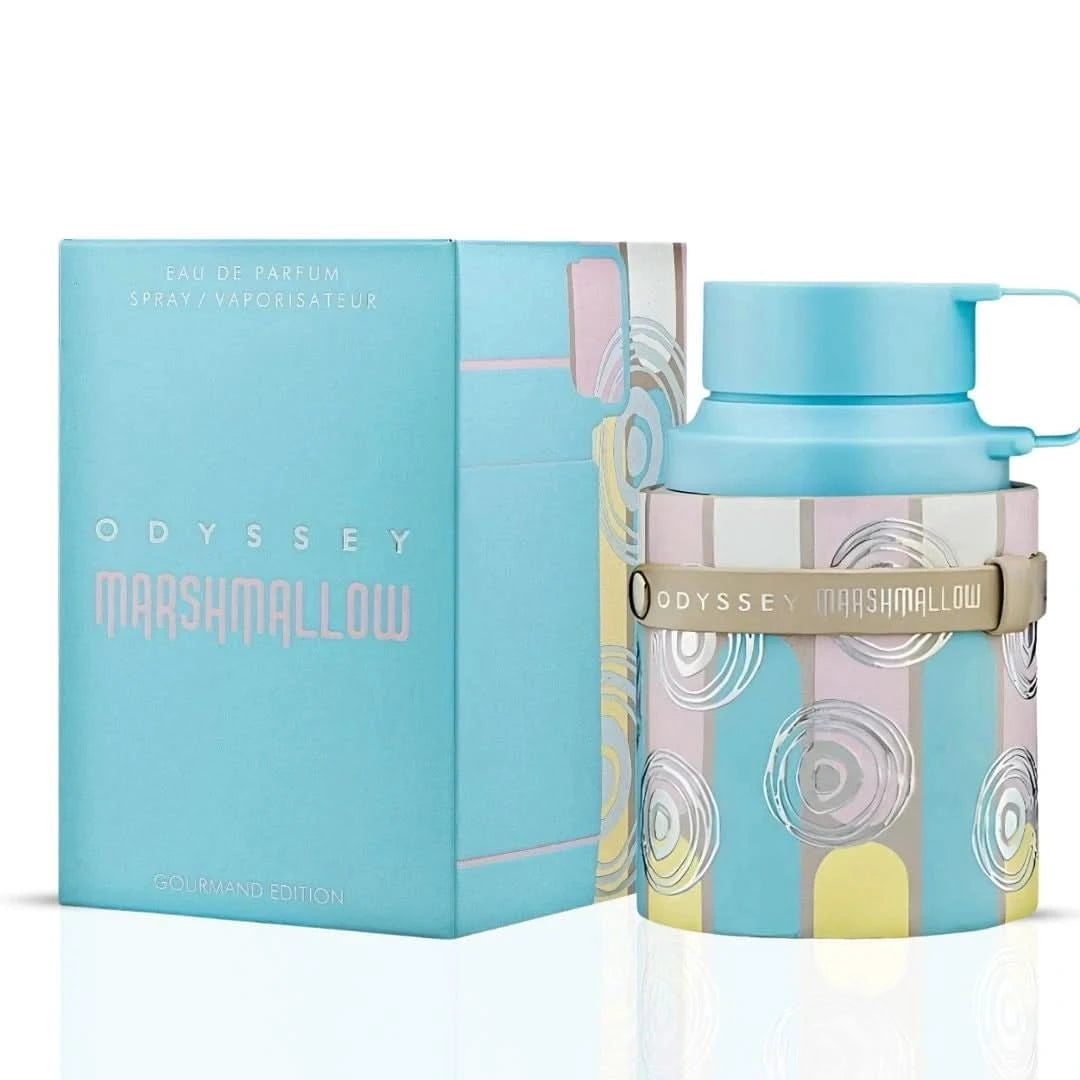 Odyssey Marshmallow, Odyssey Dubai Chocolat & Odyssey Candee Eau de Parfum Spray 100ml (3.4 oz) by Armaf (Bundle)