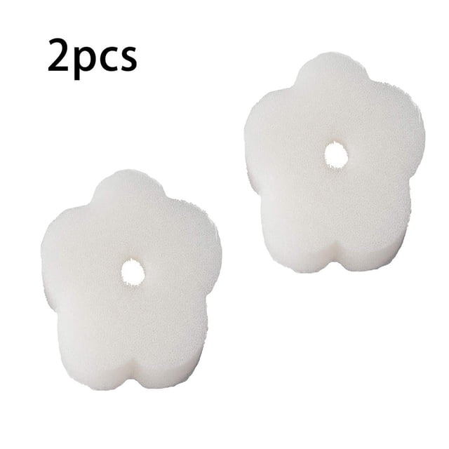 LEFU for Spa Accessories Oil Absorbing Scum Sponge Set of 2 - Hollow Flower Filter Sponge for Hot Tubs and Small Pools - High Absorbent Capacity Cleaning Tool