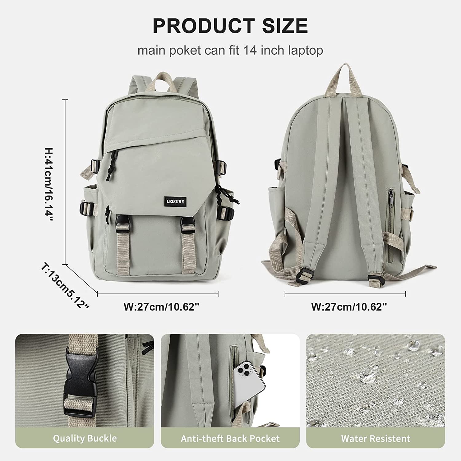 Men's high shop school backpacks